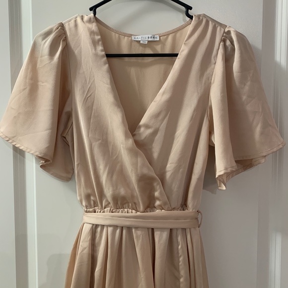 Baltic Born Champagne Gown - Picture 7 of 9